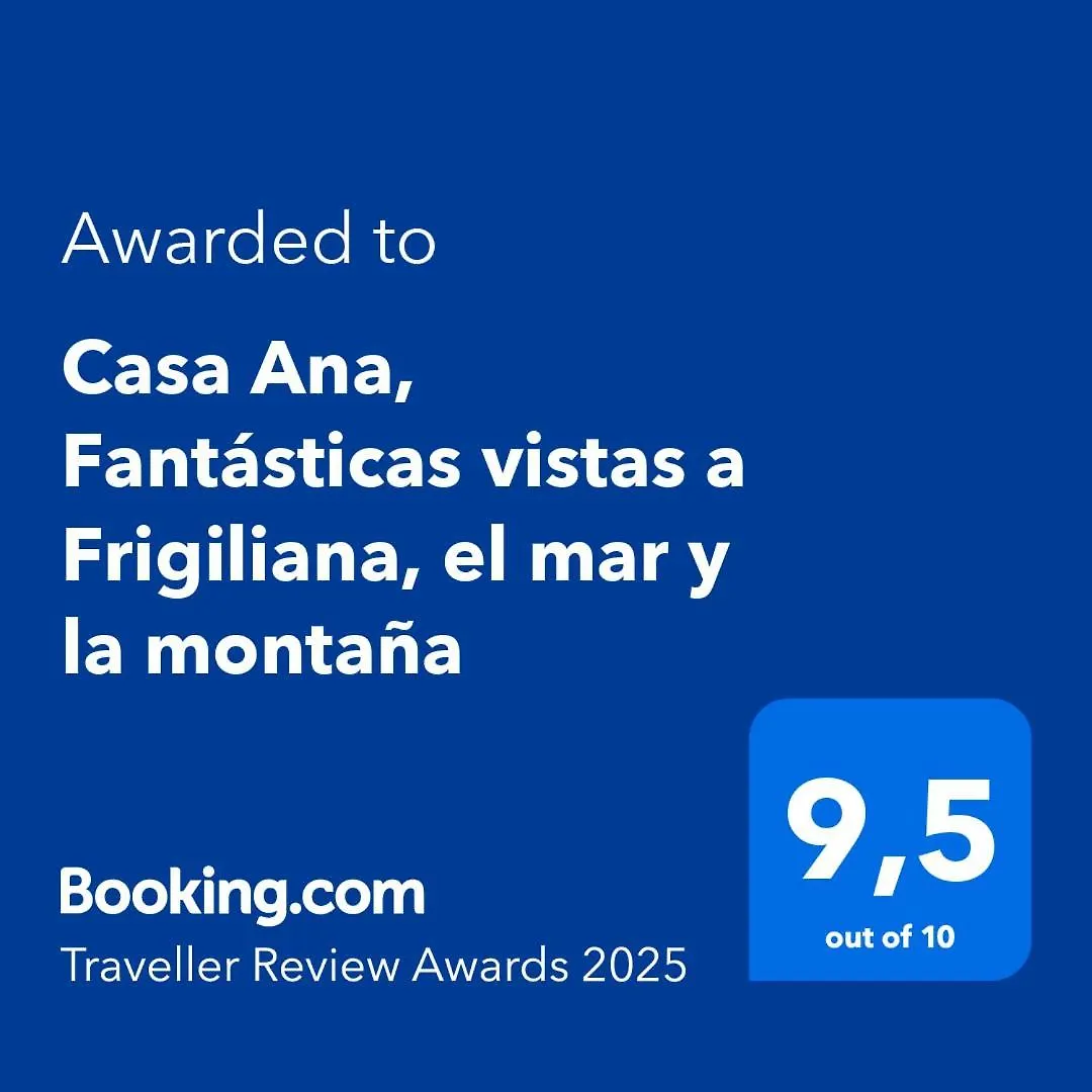 Holiday home Casa Ana, Fantasticas Vistas A Frigiliana, El Mar Y La Montana